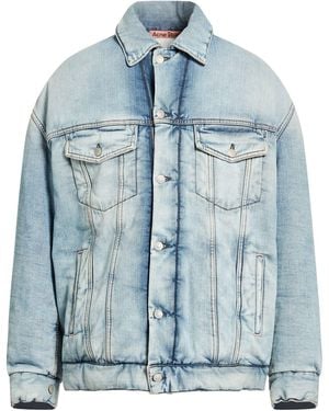Acne Studios Denim Outerwear Cotton - Blue