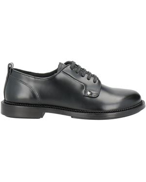 Ami Paris Lace-Up Shoes Leather - Gray