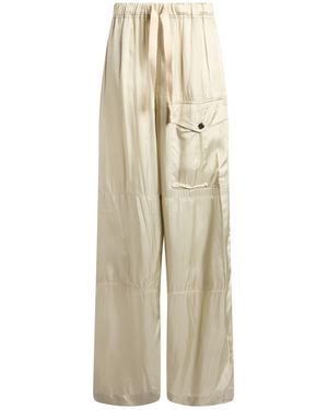 Dries Van Noten Pants Viscose - Natural