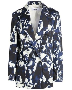 Grifoni Blazer Cotton, Elastane - Blue