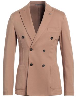 AT.P.CO Camel Blazer Viscose, Polyamide, Elastane - Brown
