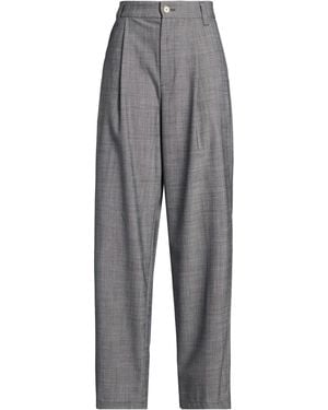Department 5 Trousers Polyester, Virgin Wool, Elastane - Grey