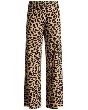 Relish Camel Pants Viscose, Polyester, Polyamide - Natural