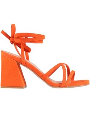 Ovyè Sandals Leather - Red