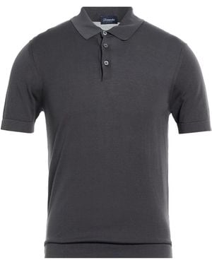 Drumohr Dark Jumper Cotton - Grey