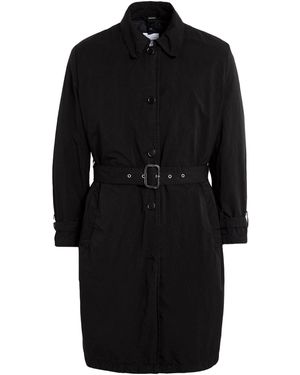 Aspesi Overcoat & Trench Coat - Black