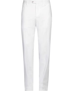 Fedeli Pants Cotton, Cashmere, Elastane - White