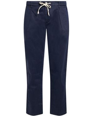 Jeckerson Pants Tencel, Cotton, Elastane - Blue