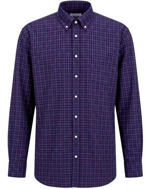 Mirto Midnight Shirt Cotton - Blue