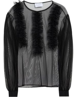 Kaos Top Polyester, Cotton - Black