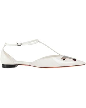 Santoni Bailarinas - Blanco