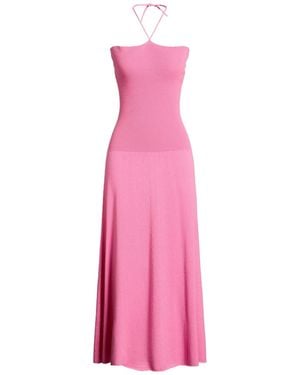 Circus Hotel Midi Dress Virgin Wool, Cashmere - Pink