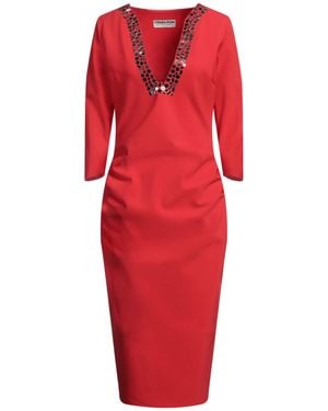 La Petite Robe Di Chiara Boni Midi Dress - Red