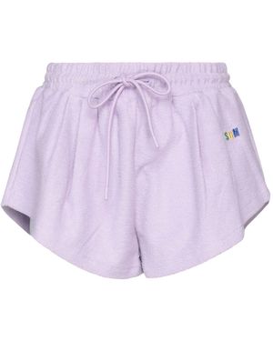 MSGM Shorts & Bermuda Shorts - Purple