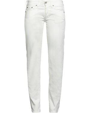 Grifoni Trousers Cotton, Elastane - White