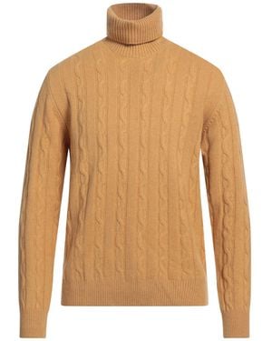 Abkost Turtleneck Cashmere, Merino Wool - Brown