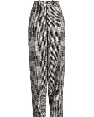 Alysi Trousers Virgin Wool, Polyester, Polyamide, Silk - Grey