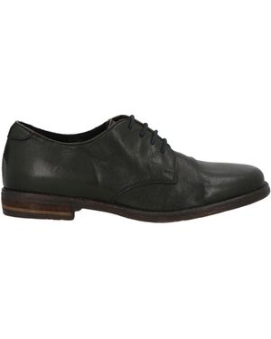 Quattrobarradodici Lace-Up Shoes Leather - Black