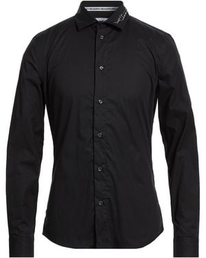 Bikkembergs Shirt Cotton, Elastane - Black