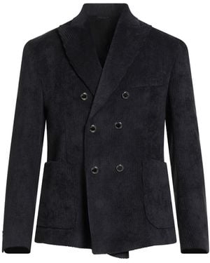 Daniele Alessandrini Midnight Blazer Polyester, Polyamide, Elastane - Blue