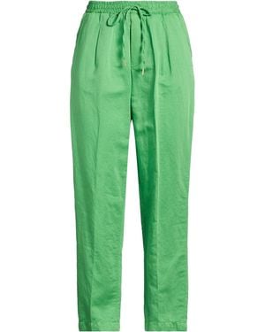 Briglia 1949 Trousers Linen, Cotton - Green