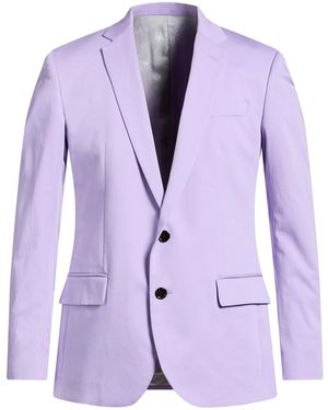 Dondup Blazer Cotton, Silk, Elastane - Purple