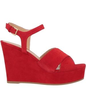 Sergio Rossi Sandals Leather - Red