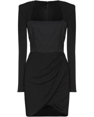 Versace Mini Dress Viscose, Polyamide, Elastane - Black