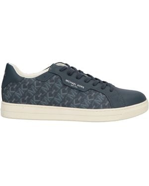 Michael Kors Trainers Leather, Textile Fibres - Blue