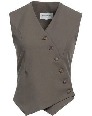 Frankie Shop Tailored Vest Polyester, Rayon, Elastane - Grey