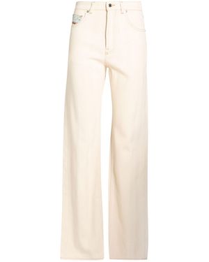 Missoni Cream Trousers Cotton, Viscose, Metal Fibre - White