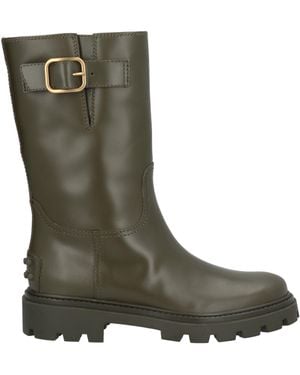 Tod's Botines de caña alta - Verde