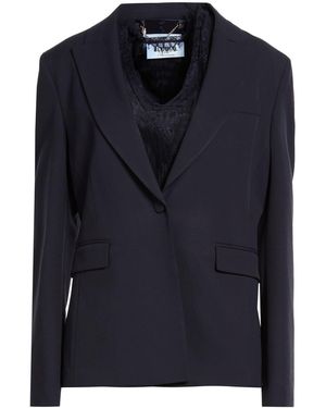 Blugirl Blumarine Blazer Polyester, Viscose, Elastane - Blue