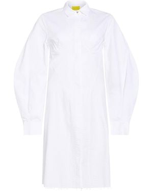 Mugler T-Shirt Cotton, Polyamide, Elastane - White