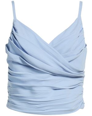 Marella Top Triacetate, Polyester - Blue