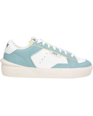 Strype Slate Trainers Leather, Textile Fibres - Blue