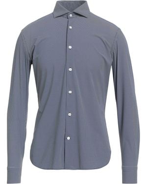 Caliban Camicia - Blu