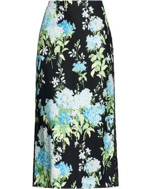 Moschino Midi Skirt Silk - Green