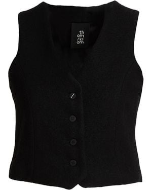 Thom Krom Couture-Weste - Schwarz