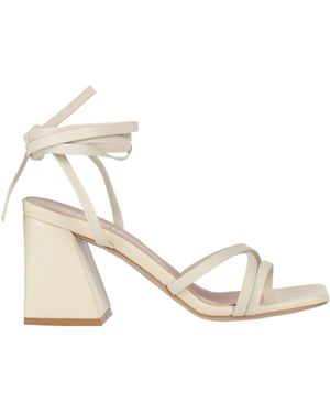 Doop Ivory Sandals Leather - Natural