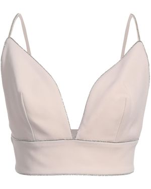 Elisabetta Franchi Top - Neutro