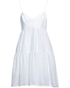 Bohelle Mini-Kleid - Weiß