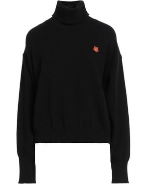 KENZO Turtleneck Wool - Black