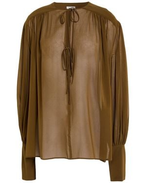ANDAMANE Top - Marrone