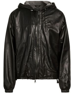 Add Jacket Ovine Leather - Black