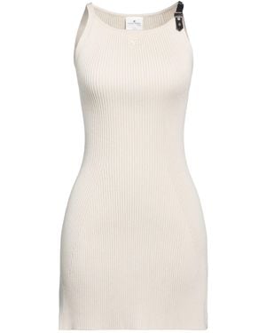 Courreges Mini Dress - Natural
