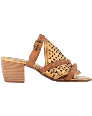 A.s.98 Sandals Leather - Brown
