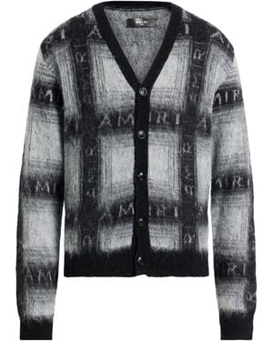 Amiri Cardigan Mohair Wool, Baby Alpaca Wool, Polyamide, Viscose - Gray
