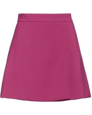 Ottod'Ame Mini Skirt Polyester, Viscose, Elastane - Red