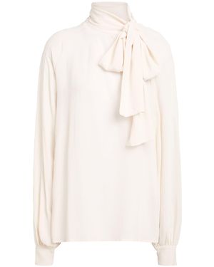 La Petite Robe Di Chiara Boni Top Viscose - White